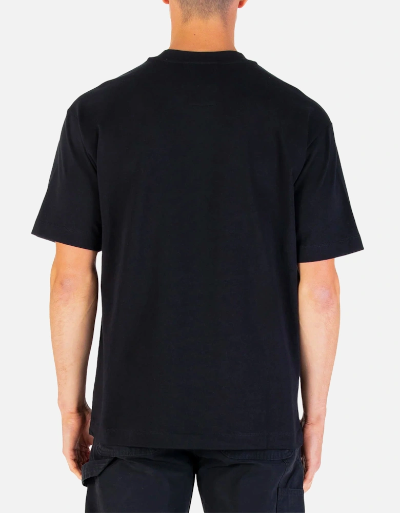 Clarke Crew Neck T Shirt Black