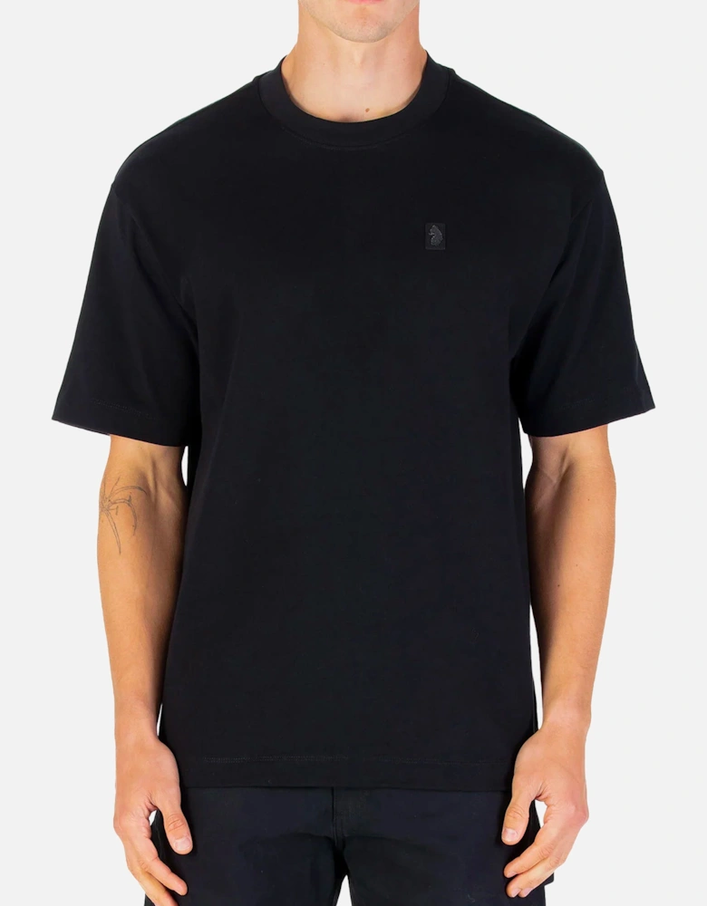 Clarke Crew Neck T Shirt Black