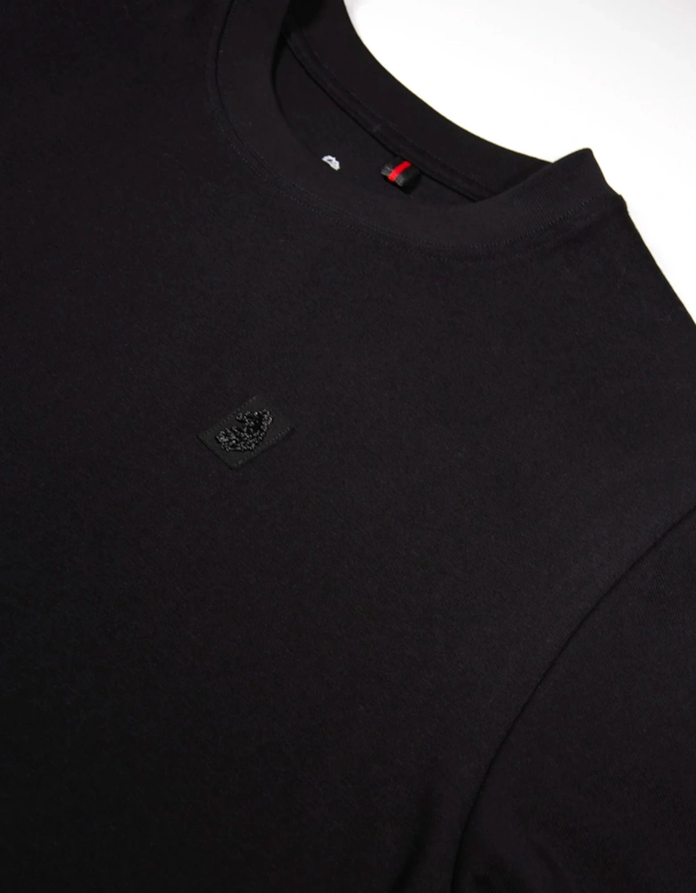 Clarke Crew Neck T Shirt Black