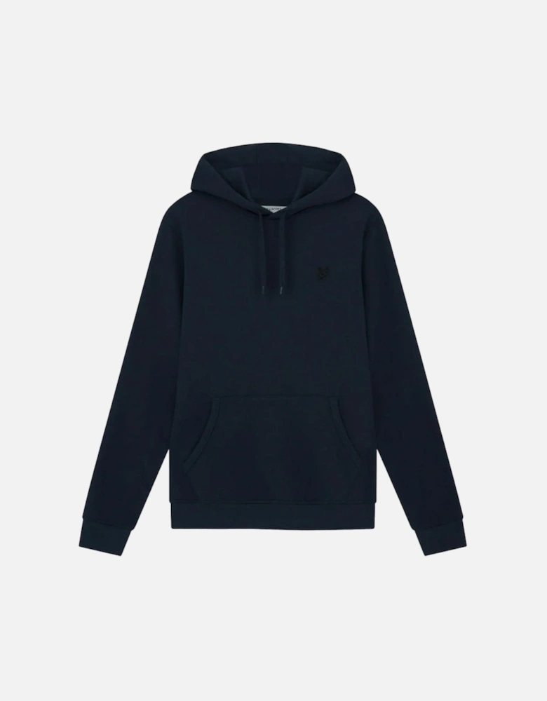 Lyle & Scott Tonal Overhead Hoodie Dark Navy