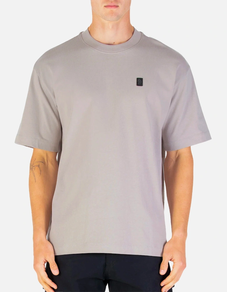 Clarke Crew Neck T Shirt Cement