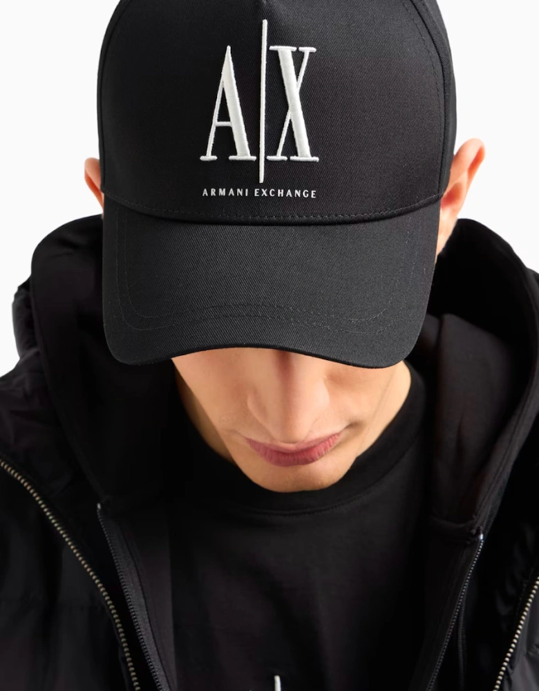 Baseball Twill Cap Black