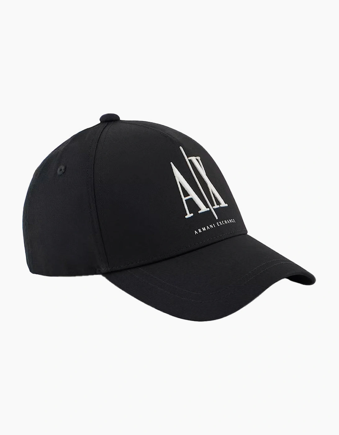 Men's Armani Exchange Baseball Twill Cap Black - Size: ONE