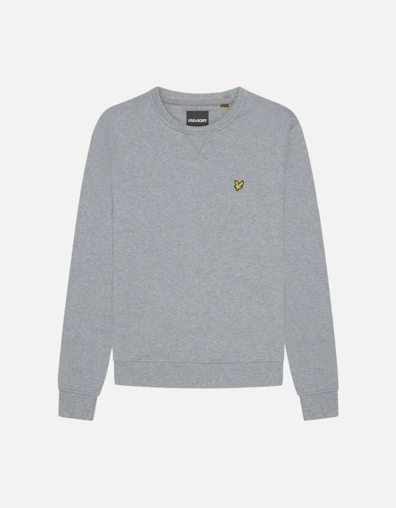 Lyle & Scott Classic Sweat Shirt Mid Grey Marl