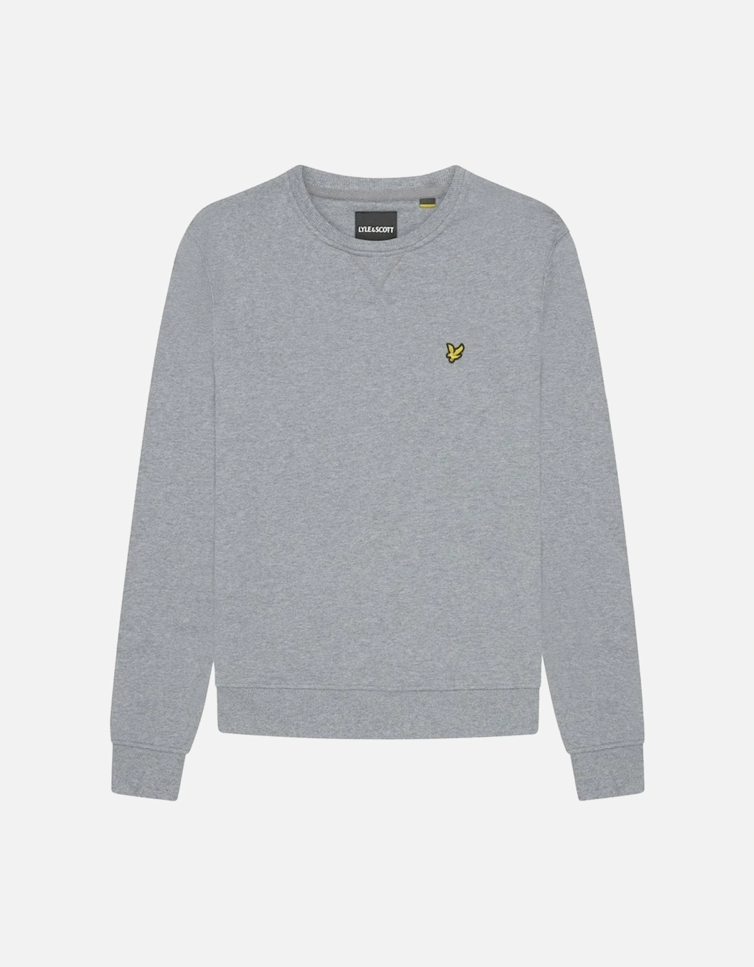 Lyle & Scott Classic Sweat Shirt Mid Grey Marl, 4 of 3