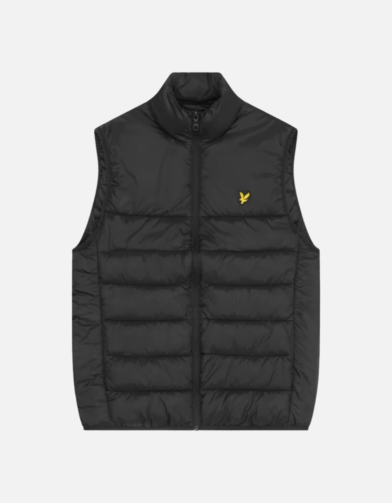 Lyle & Scott Puffer Gilet Jet Black