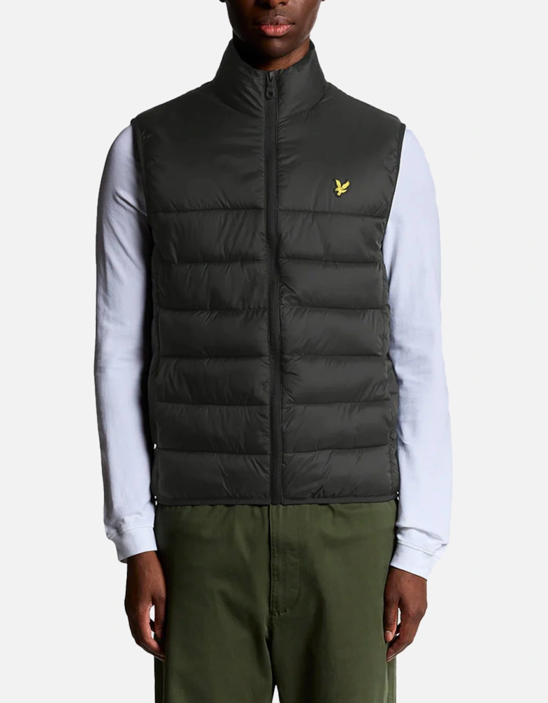 Lyle & Scott Puffer Gilet Jet Black