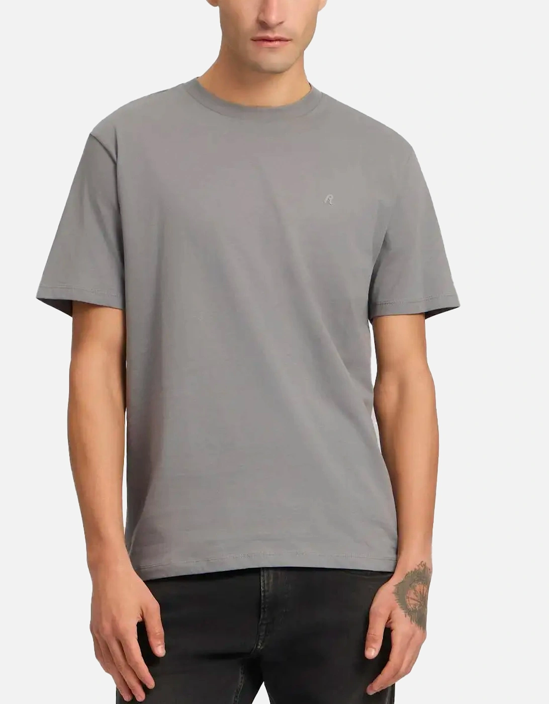 R T Shirt Tonal Logo GREY, 4 of 3