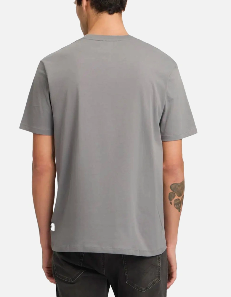 R T Shirt Tonal Logo GREY