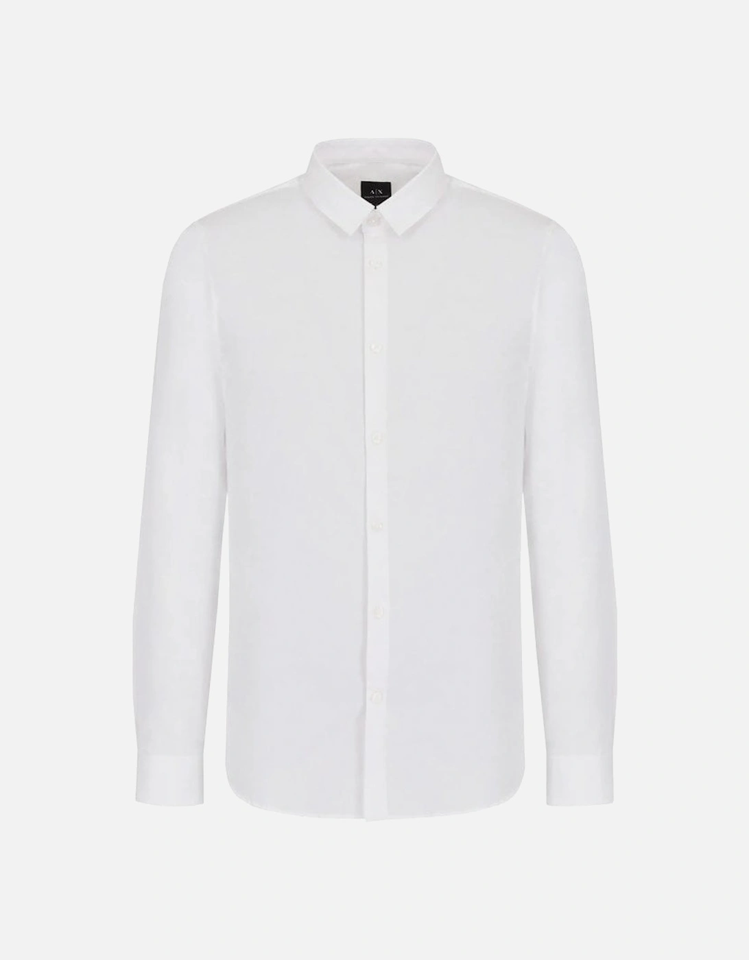 Stretch Poplin Shirt White, 4 of 3