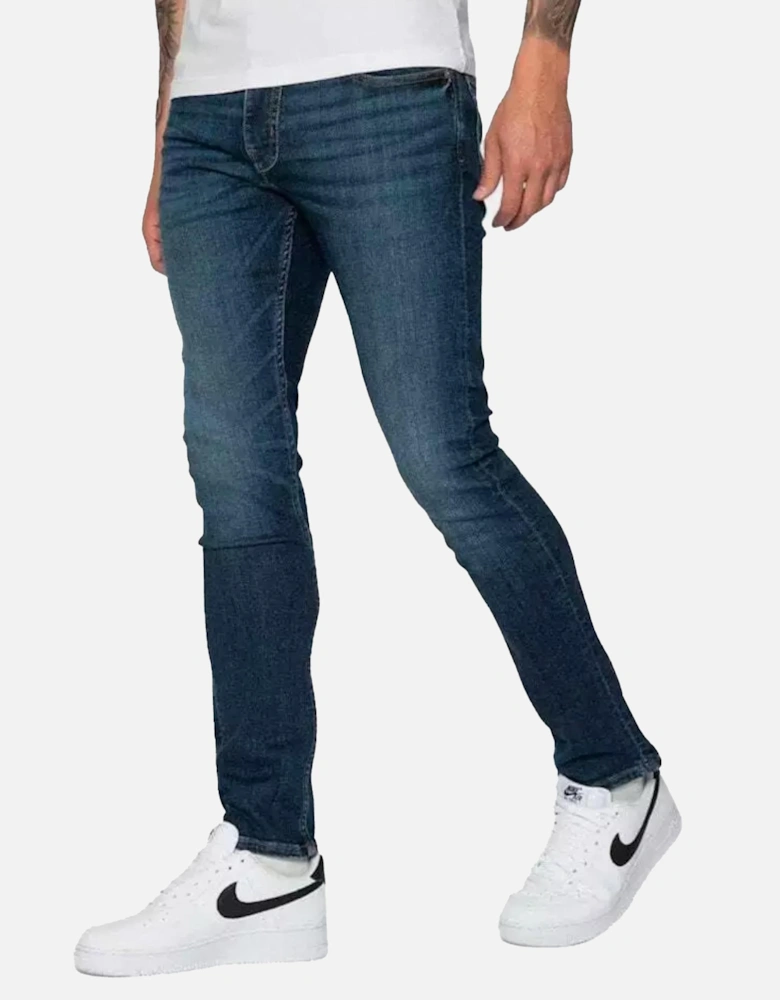 Grover Flextreme Rinse Wash Super Stretch Denim Slim Dark Wash