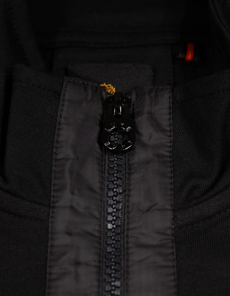 Sutton Contrast Pocket Funnel Black