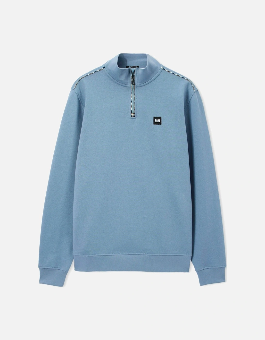 Matisa 1/4 Zip With Piping Blue Shadow, 4 of 3