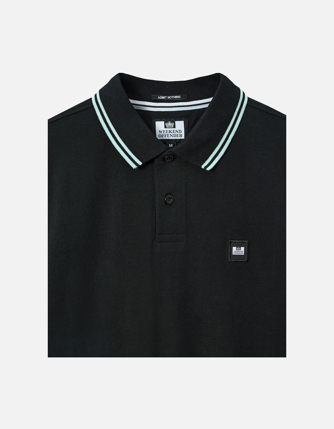 Levanto Polo Black/Sea Spray