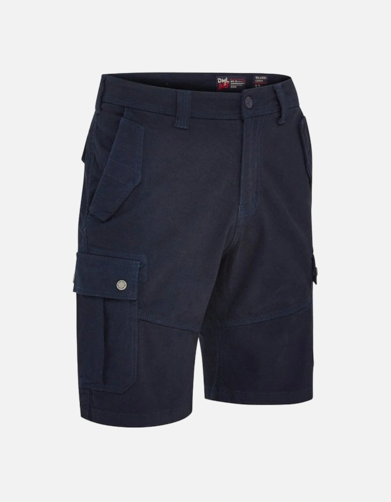 Cargo Shorts Multi Pockets Navy