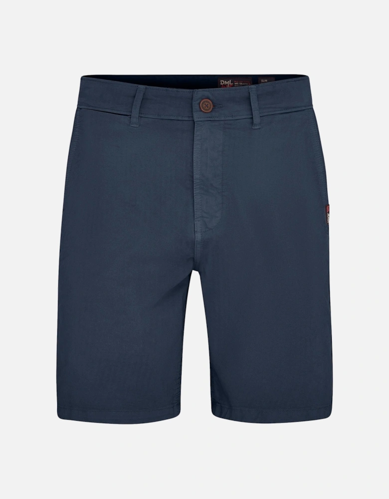 Cross Chino Shorts Indigo