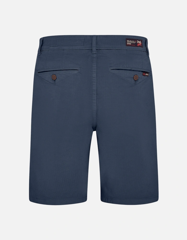 Cross Chino Shorts Indigo