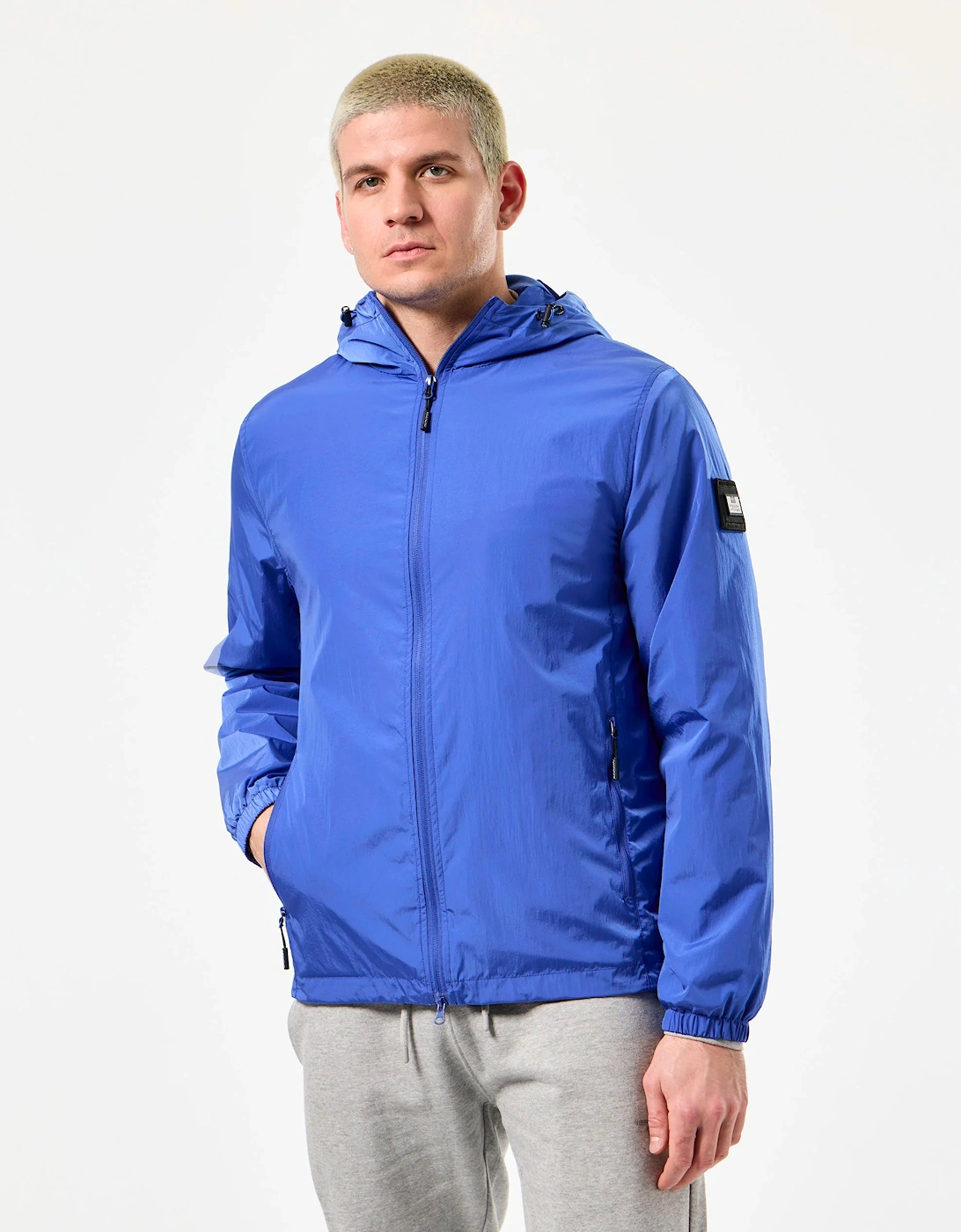 Technician Windbreaker Mesh Lined Jacket Bluebell
