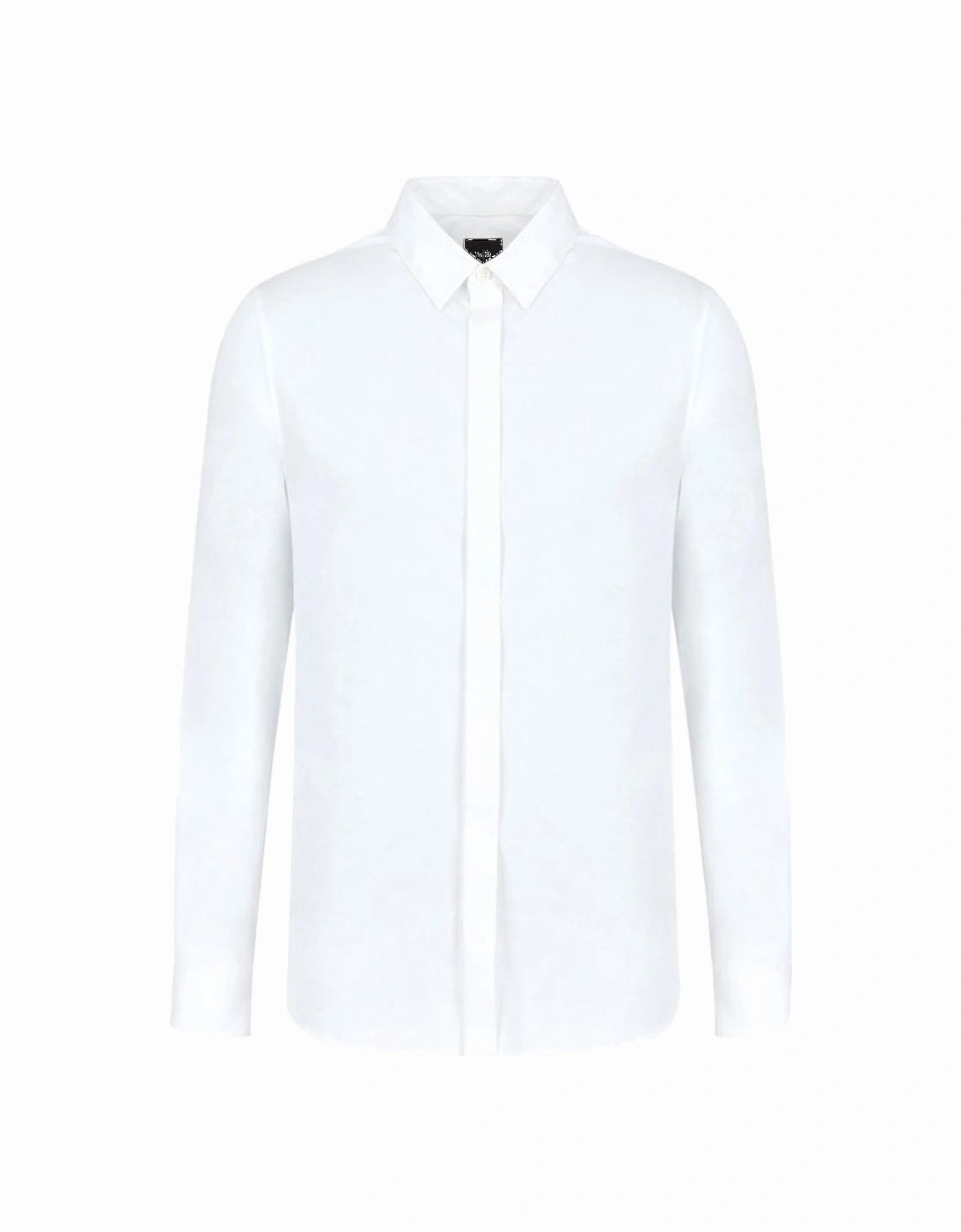 Poplin Long Sleeve Shirt White, 4 of 3