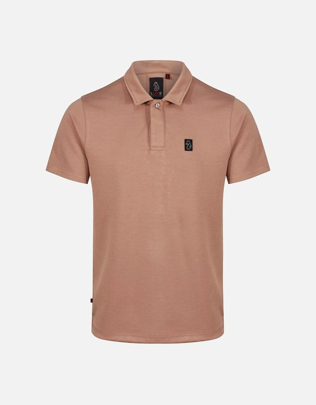 Luke Mainline Polo Shirt Short Sleeve Oatmeal, 6 of 5