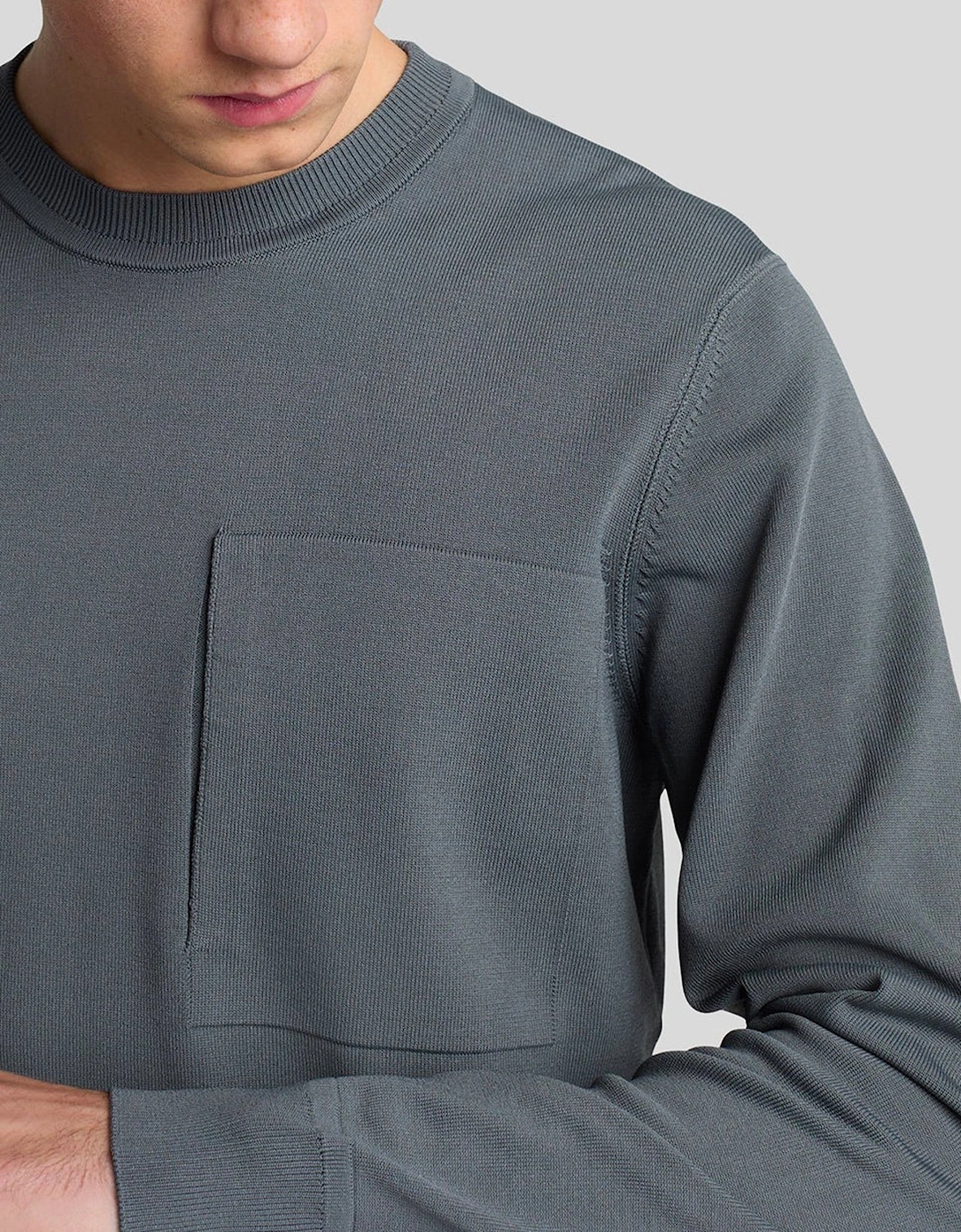 Lyle & Scott Cargo Crew Neck Jumper Terra Nova