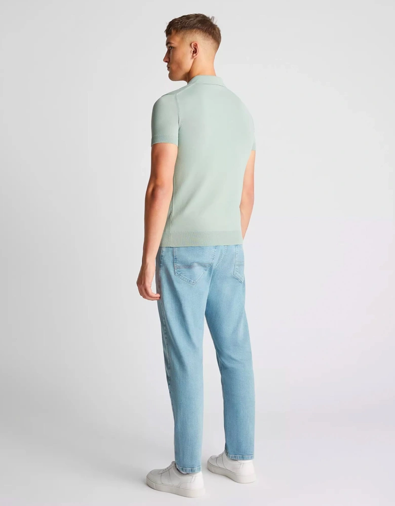 Shirt Sleeve Poloshirt Light Green