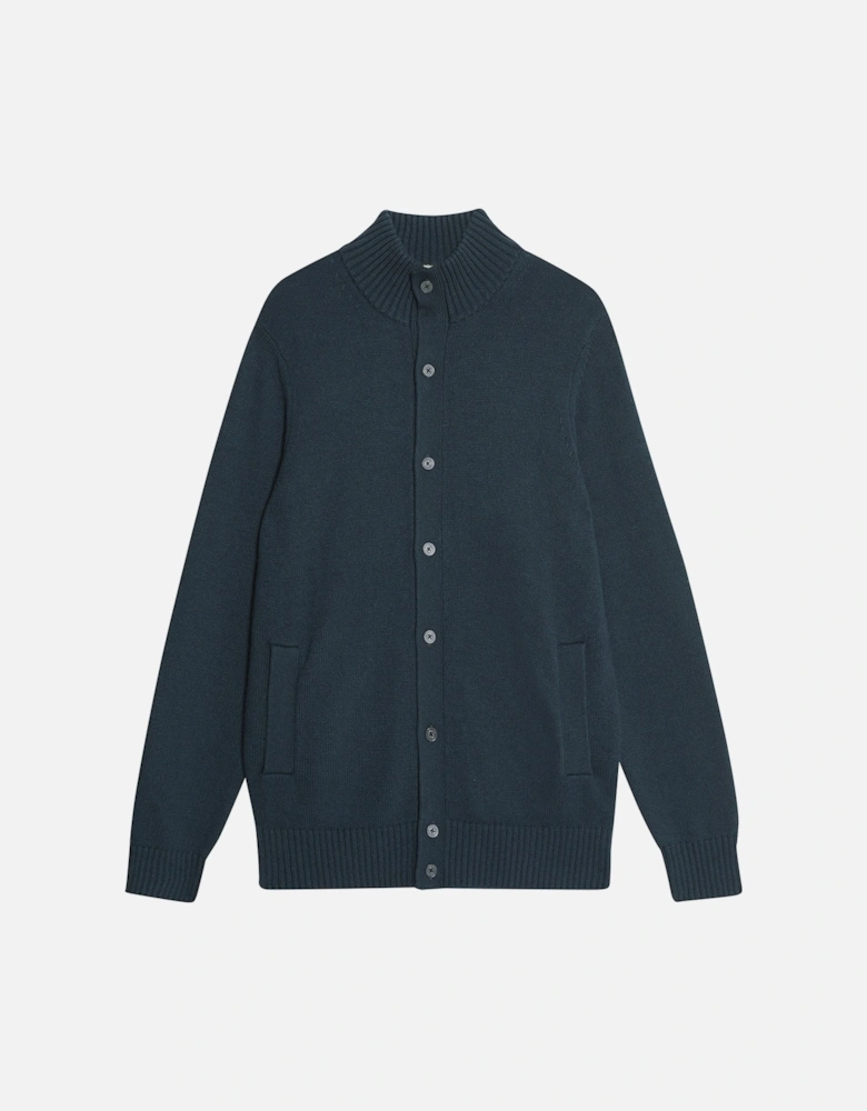 Lyle & Scott Military Cardigan Carbon