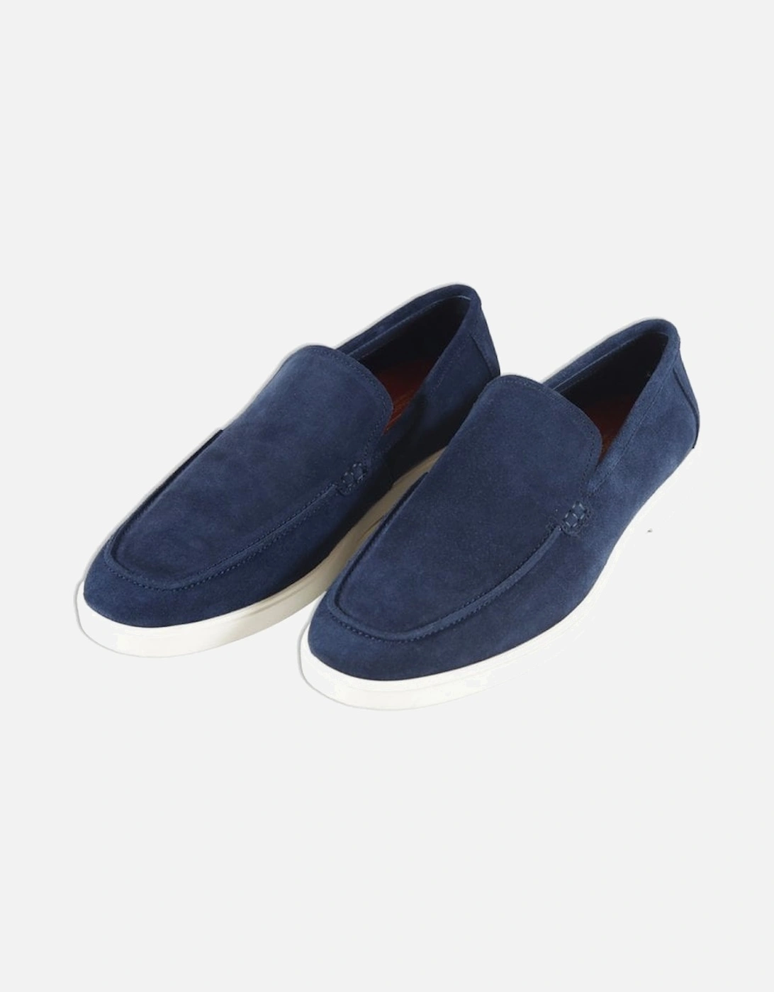 Savona slip on Nubuck Loafer Navy