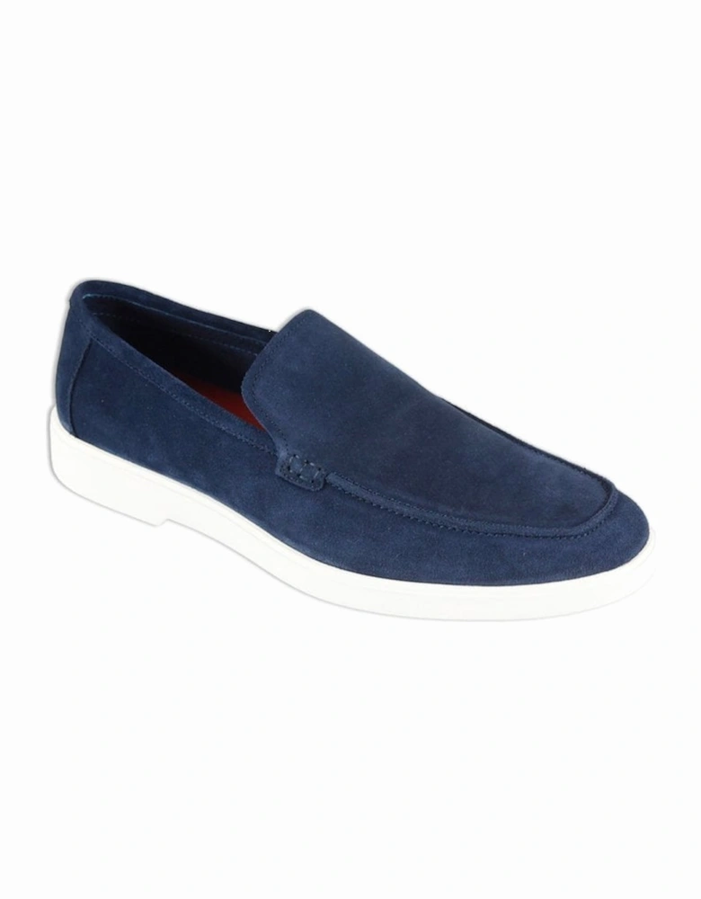 Savona slip on Nubuck Loafer Navy