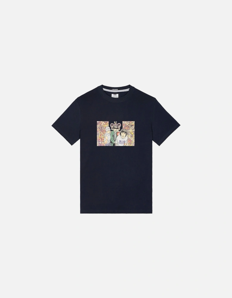 No5 T Shirt Navy