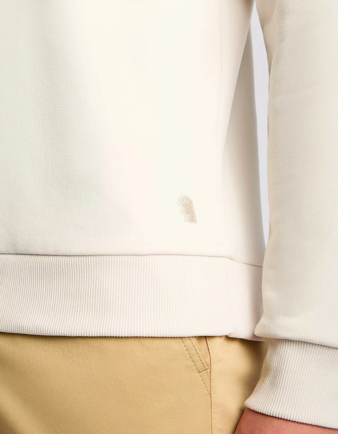 Crew Neck SweatShirt Cream