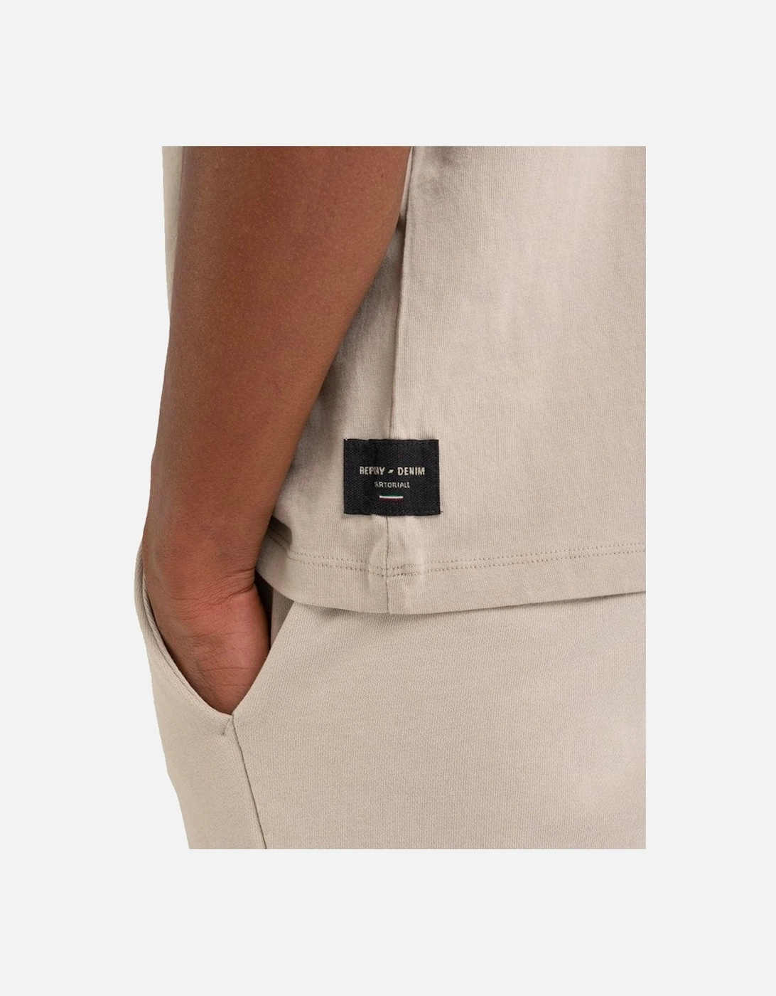 Sartoriale Denim T-shirt Cement