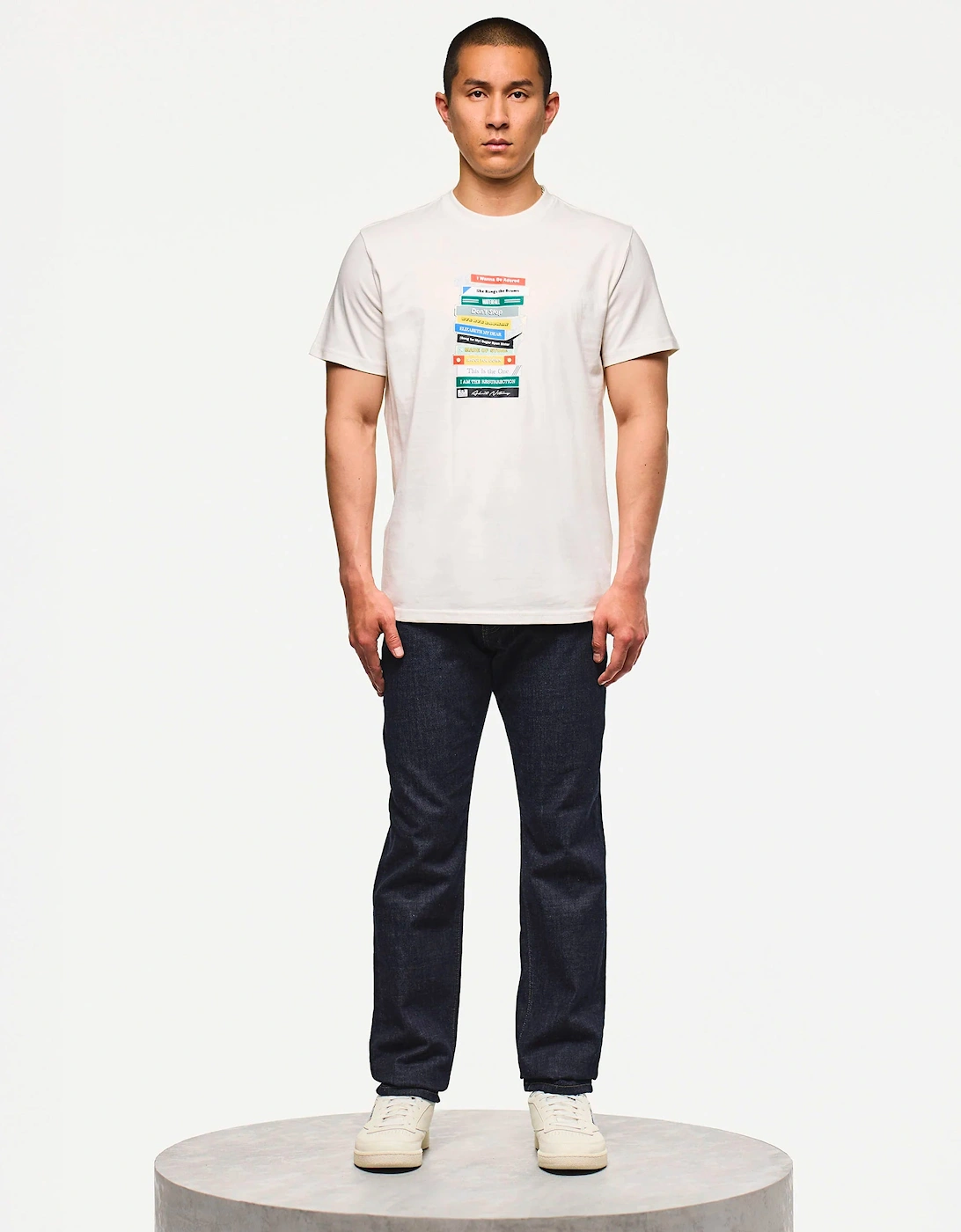 Limone Tape graphic T-Shirt Ghost