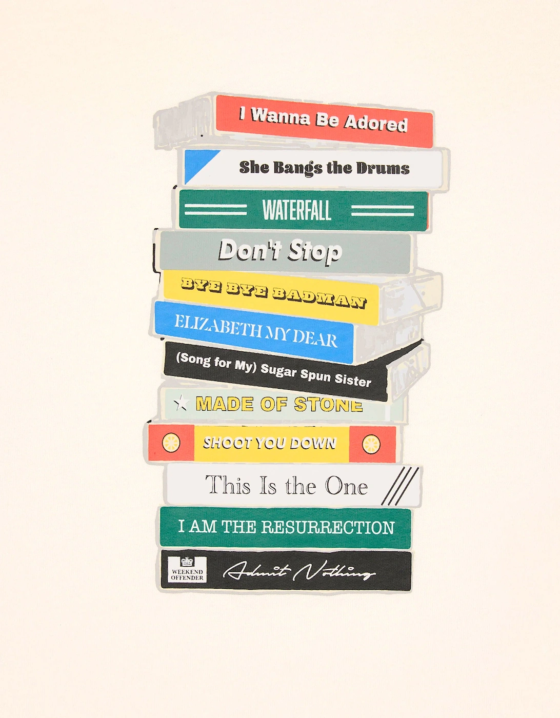 Limone Tape graphic T-Shirt Ghost