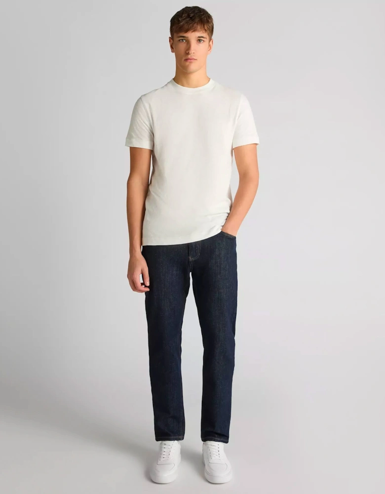 Slub Cotton T Shirt White