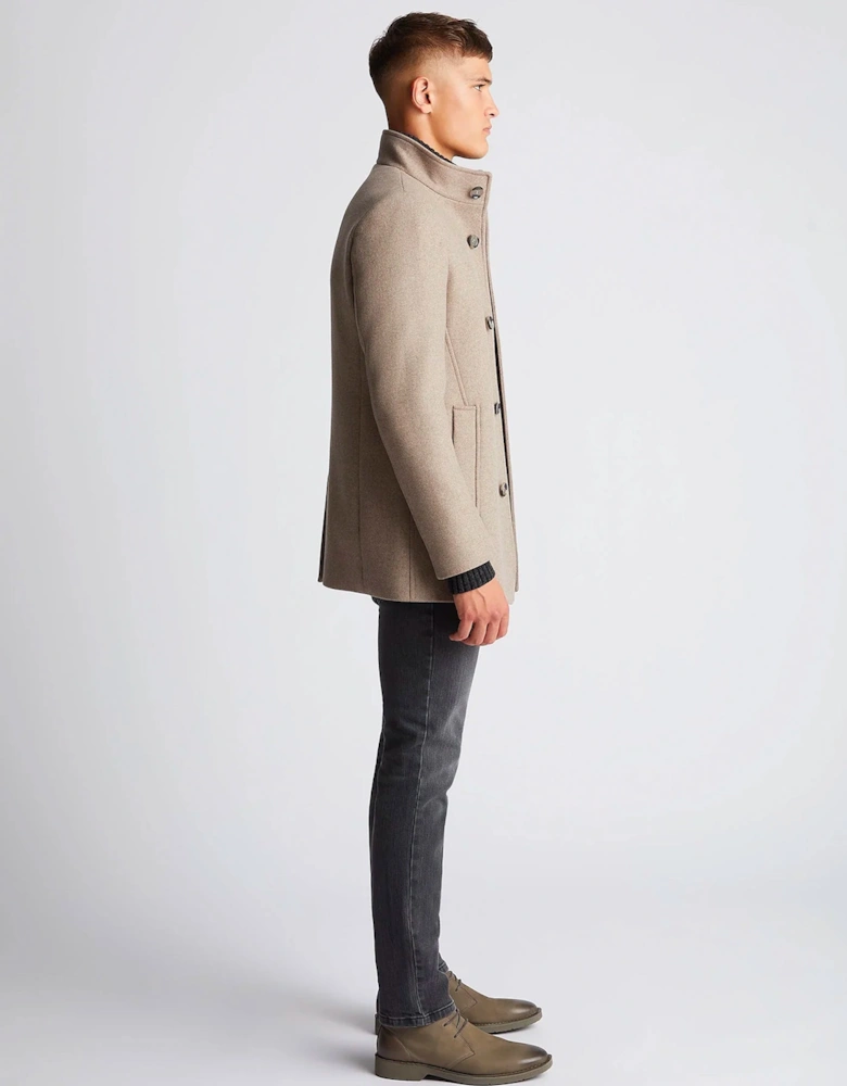 Jonah Wool Rich Overcoat Beige