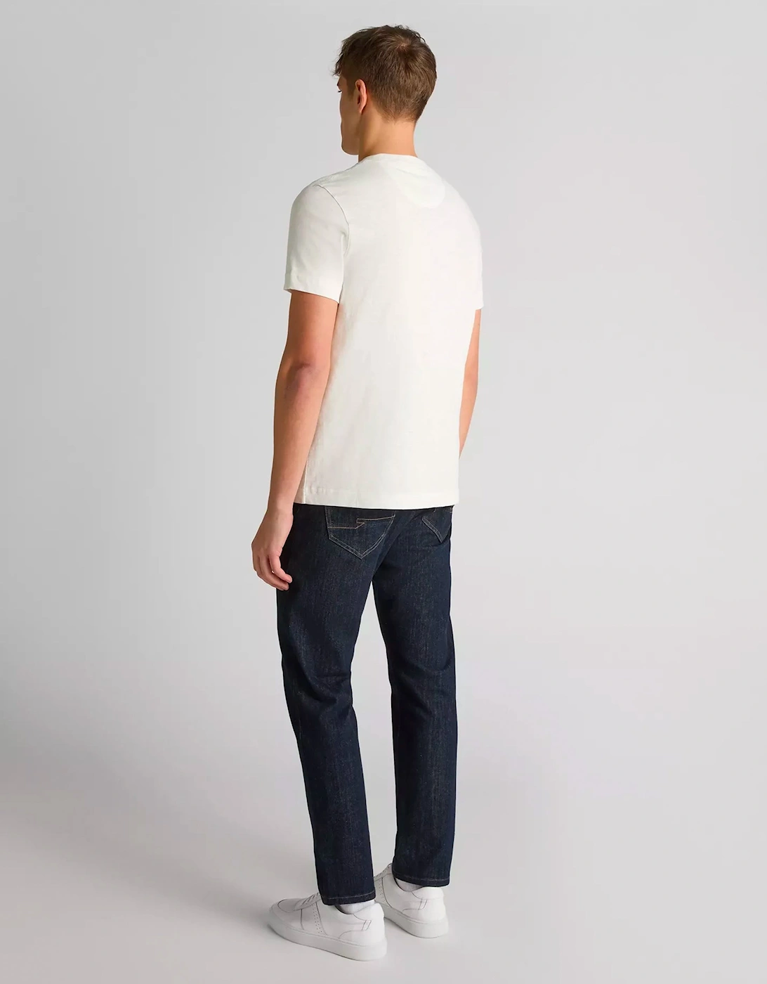 Slub Cotton T Shirt White