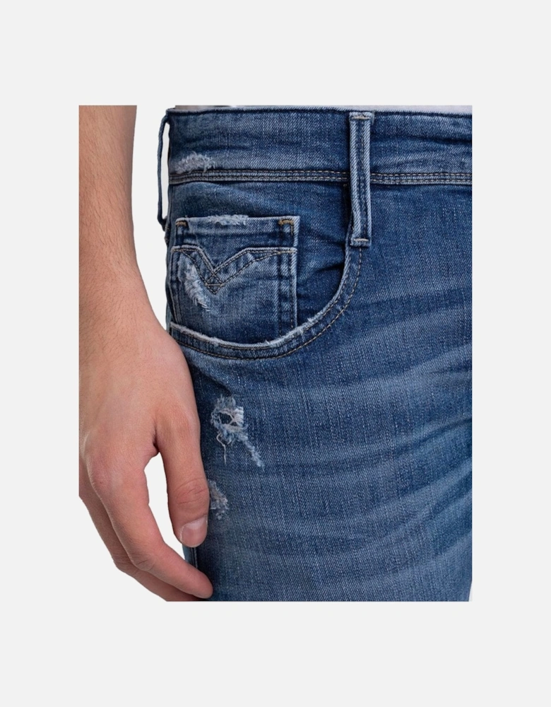 573 Bio Anbass Stretch Distressed Worn Look Jean 009