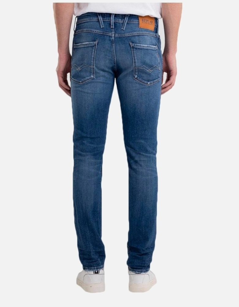573 Bio Anbass Stretch Distressed Worn Look Jean 009