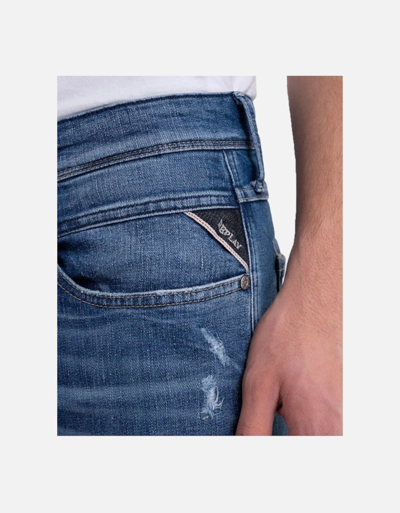 573 Bio Anbass Stretch Distressed Worn Look Jean 009