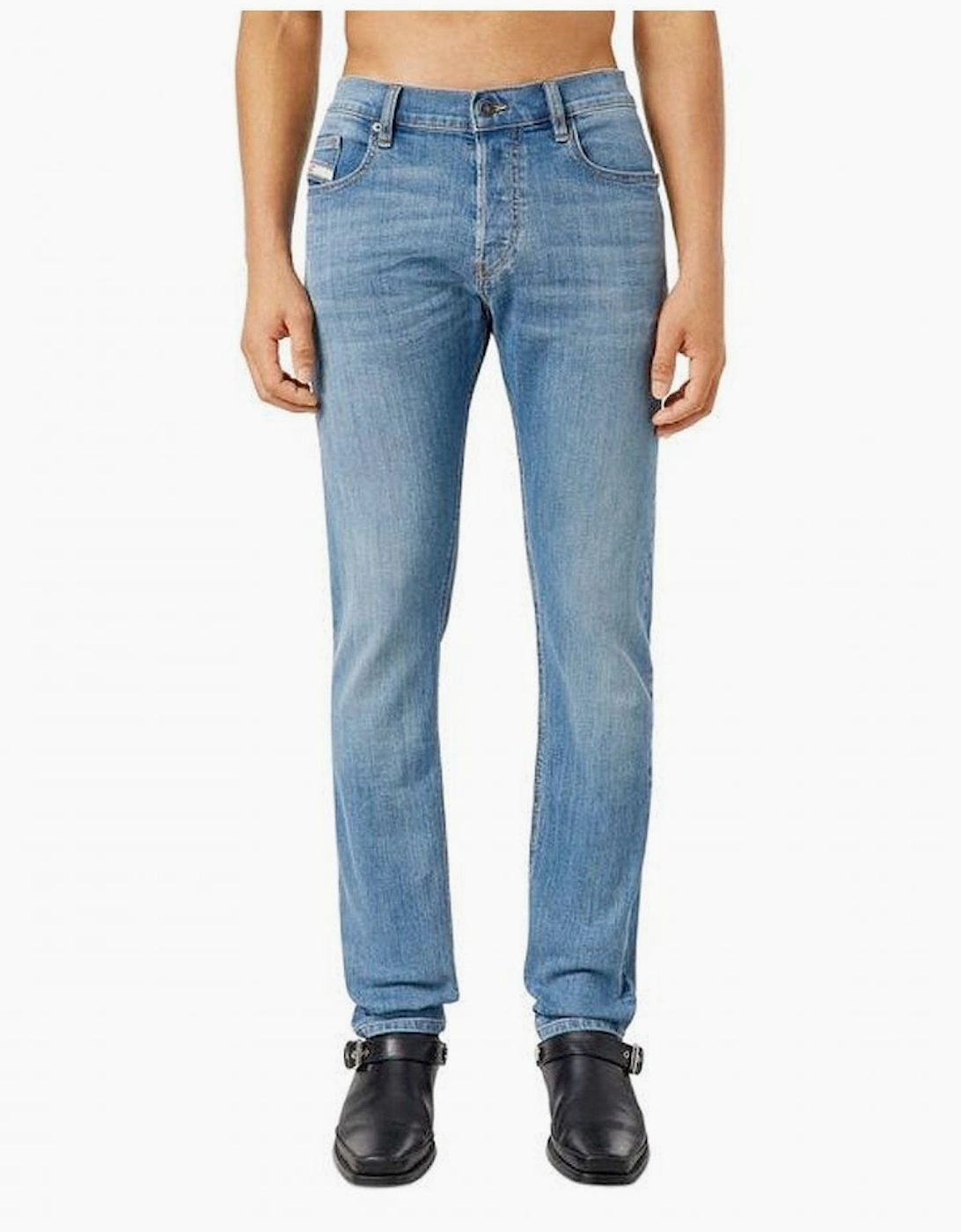 Diesel Men's Diesel D-luster Men's Slim Jean Light Blue 0ehaj