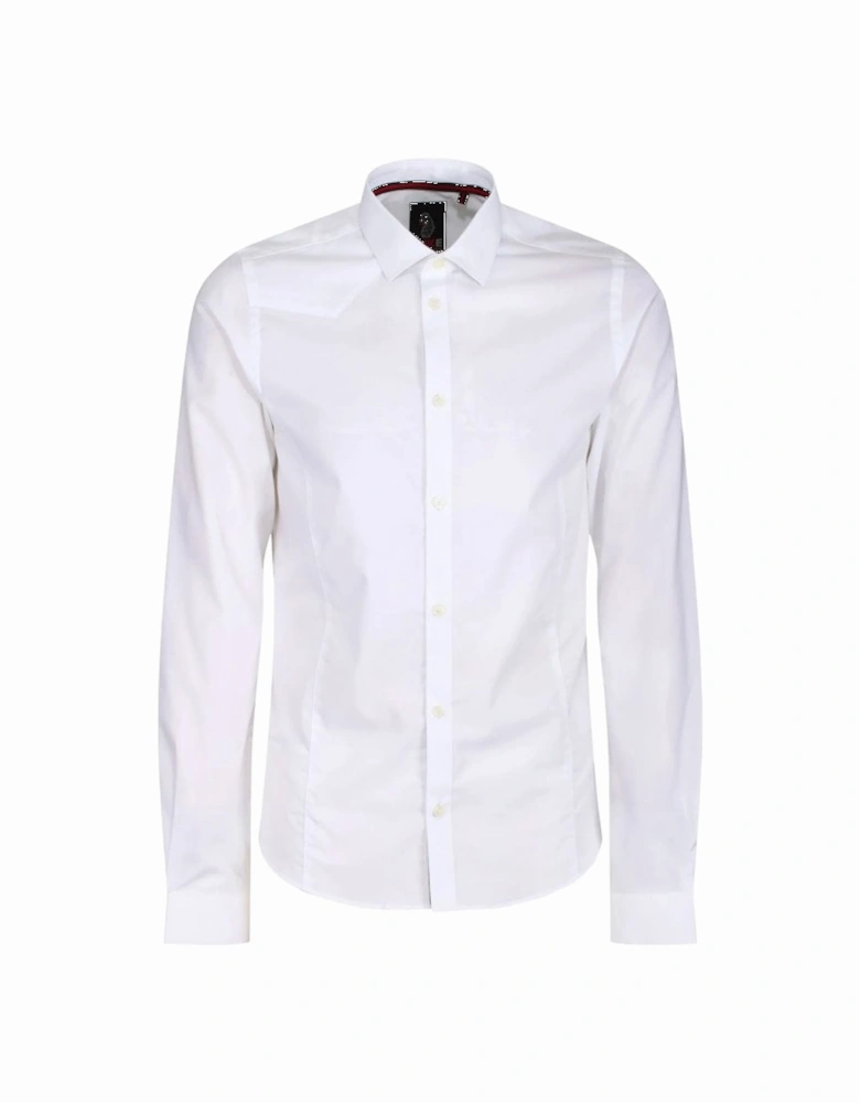Luke Mainline Butchers Shirt White