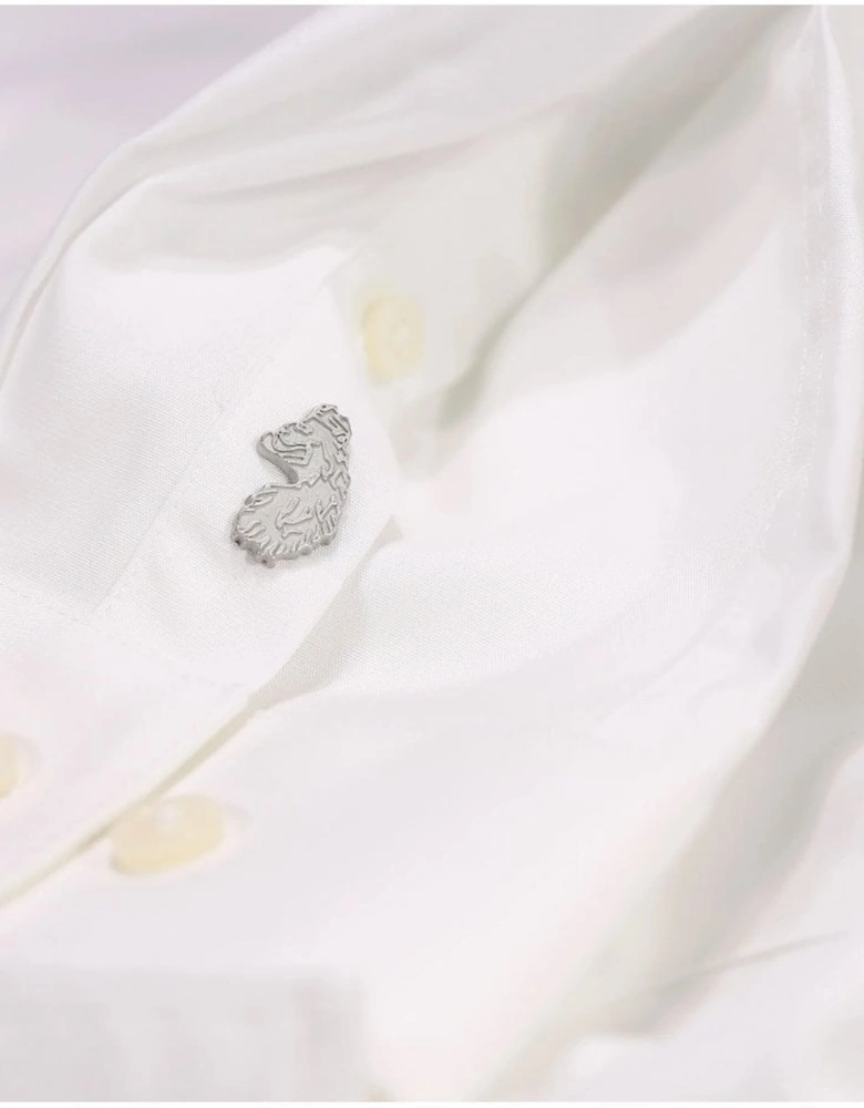 Luke Mainline Butchers Shirt White