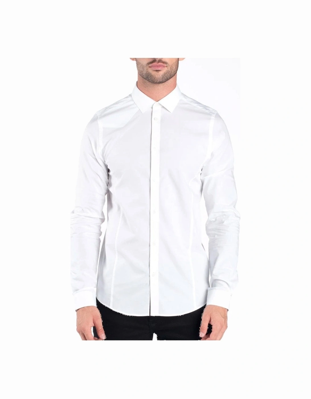 Luke Mainline Butchers Shirt White