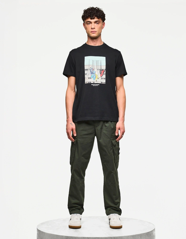 Battle Lines T-Shirt Black