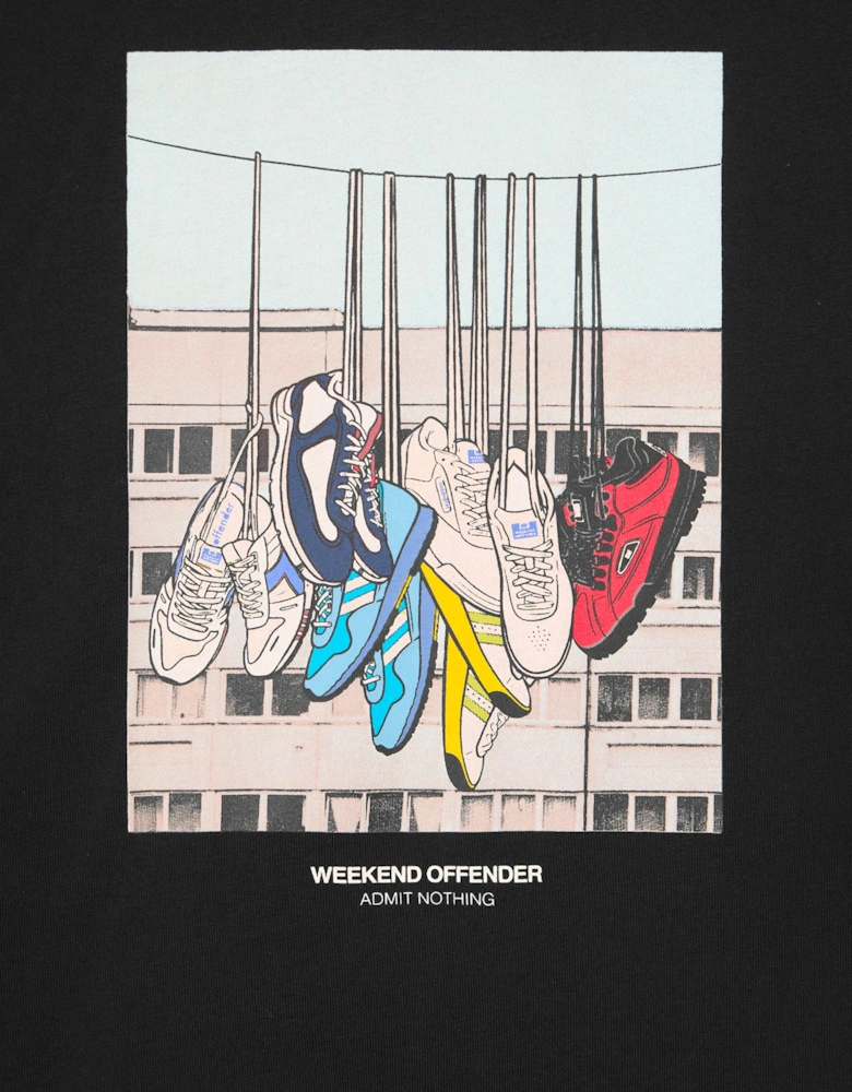 Battle Lines T-Shirt Black