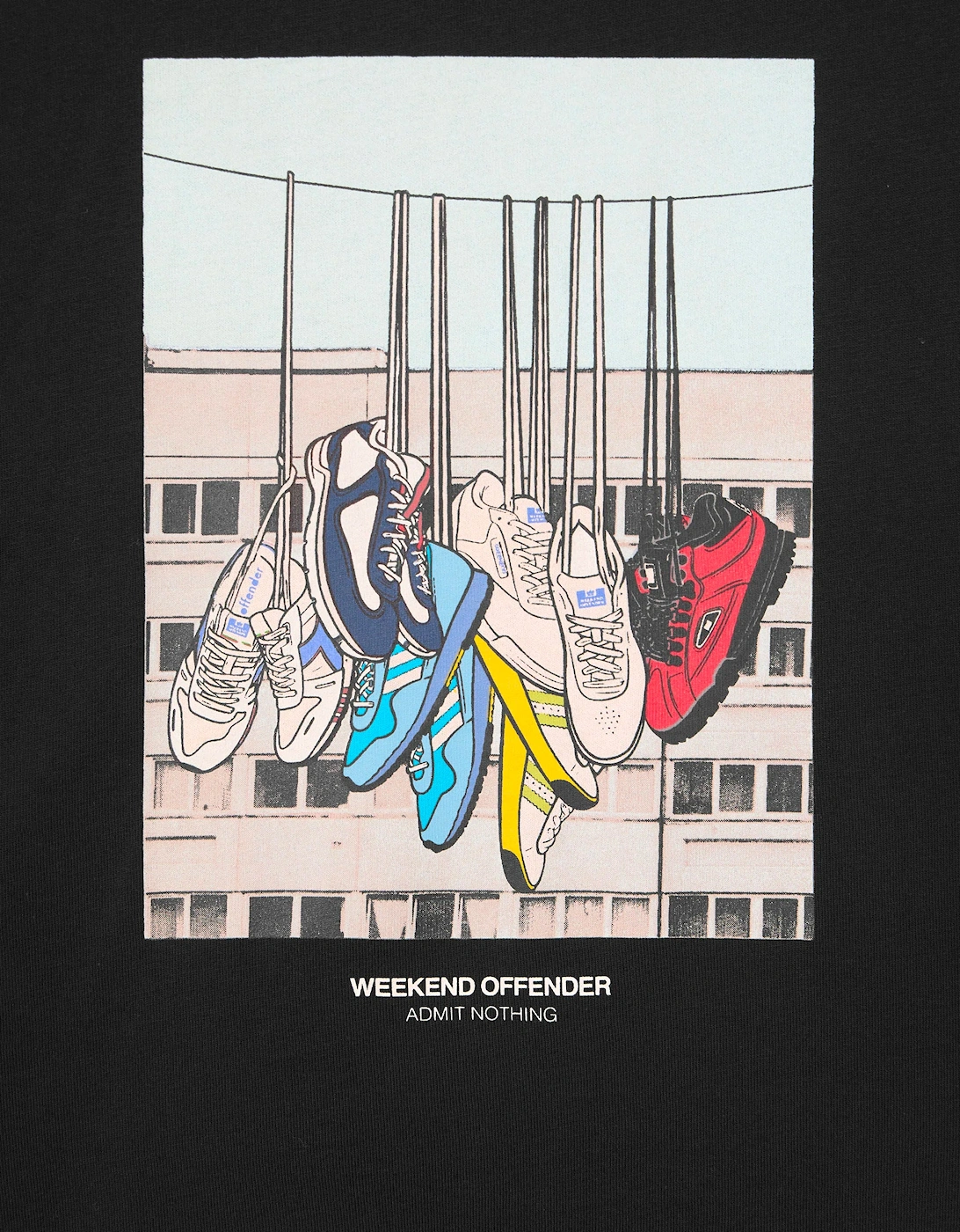 Battle Lines T-Shirt Black