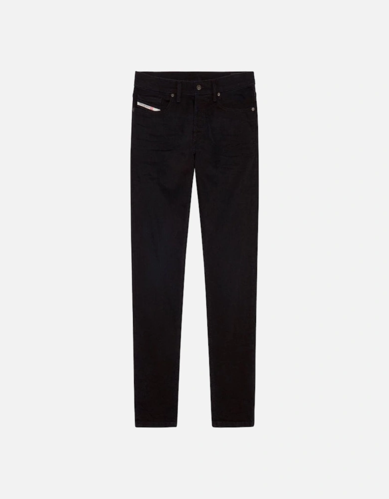 D-luster Slim Tapered Jean Washed Black 0elay