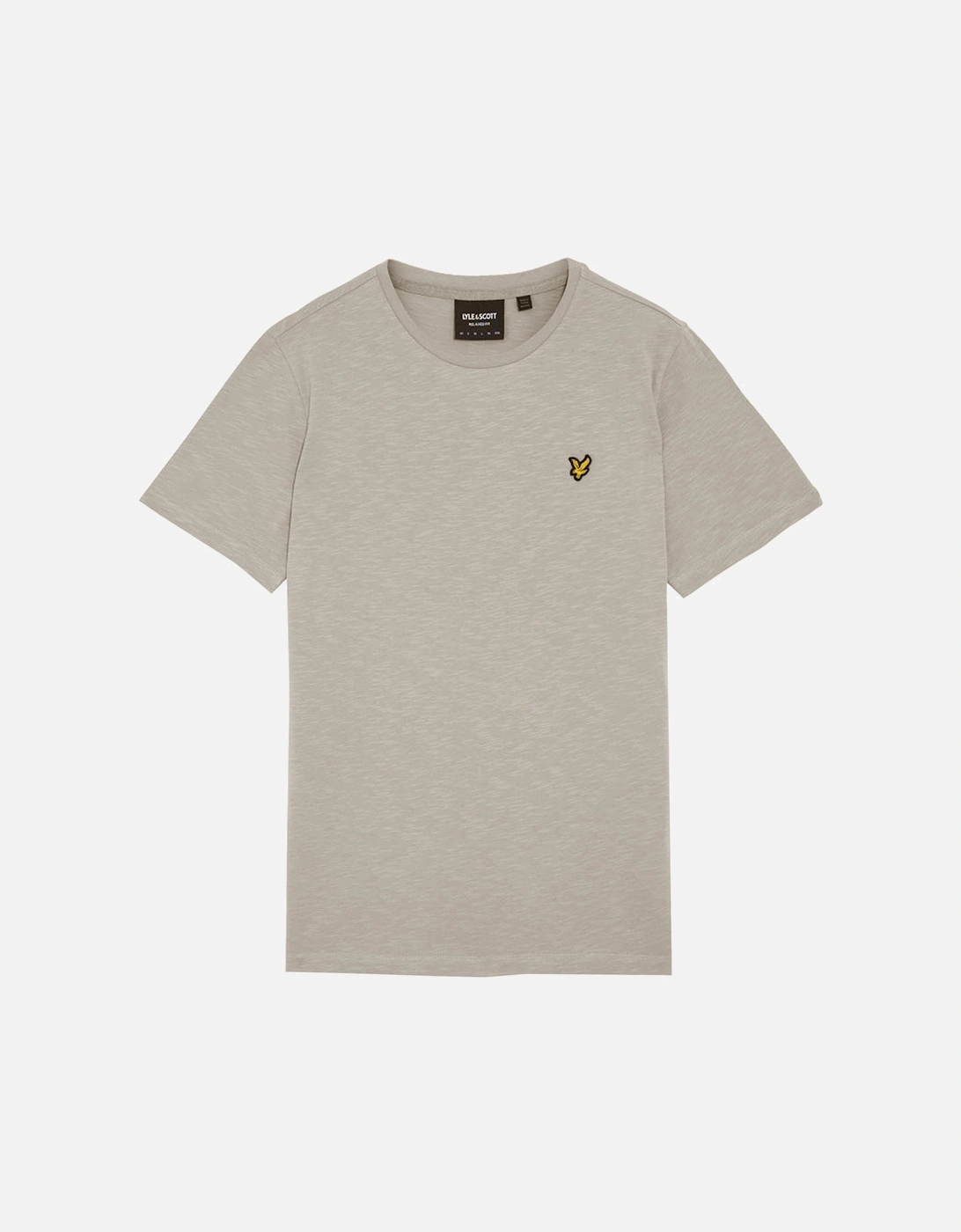 Lyle & Scott Slub T Shirt Relaxed Fit Grey Mirage, 2 of 1