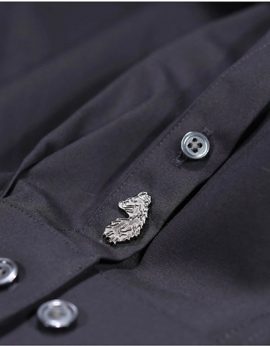 Luke Mainline Butchers Shirt Black